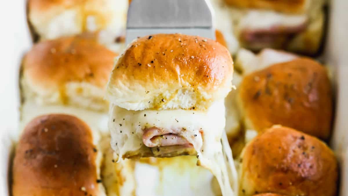 These ham and cheese sliders give you a fast, family-style dinner that works for guests or kids.