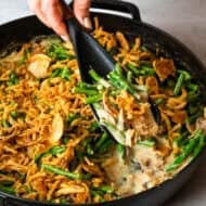 This Green Bean Casserole skips the canned soup for a fresher, richer take on the classic side.