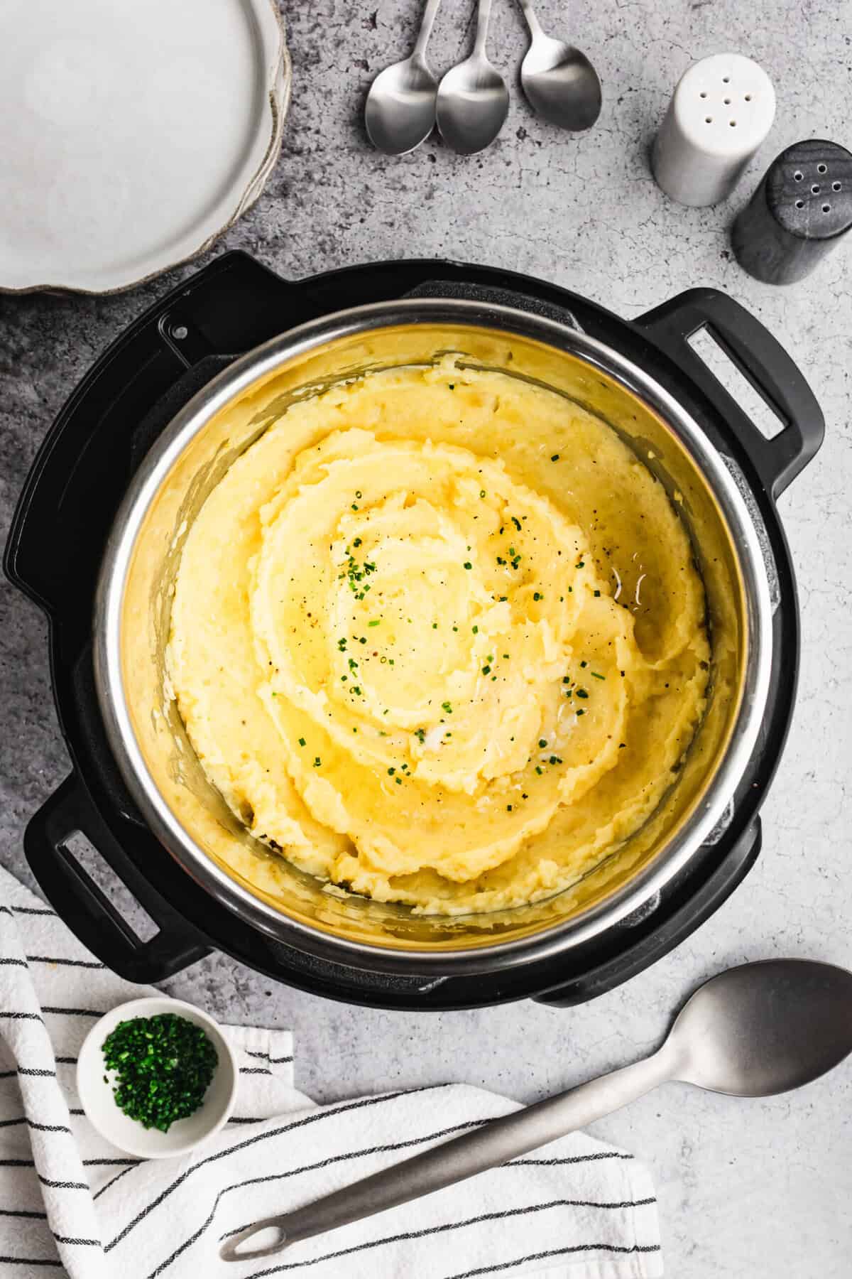 Instant Pot Mashed Potatoes are creamy, buttery, and made in minutes - ideal for busy holidays.