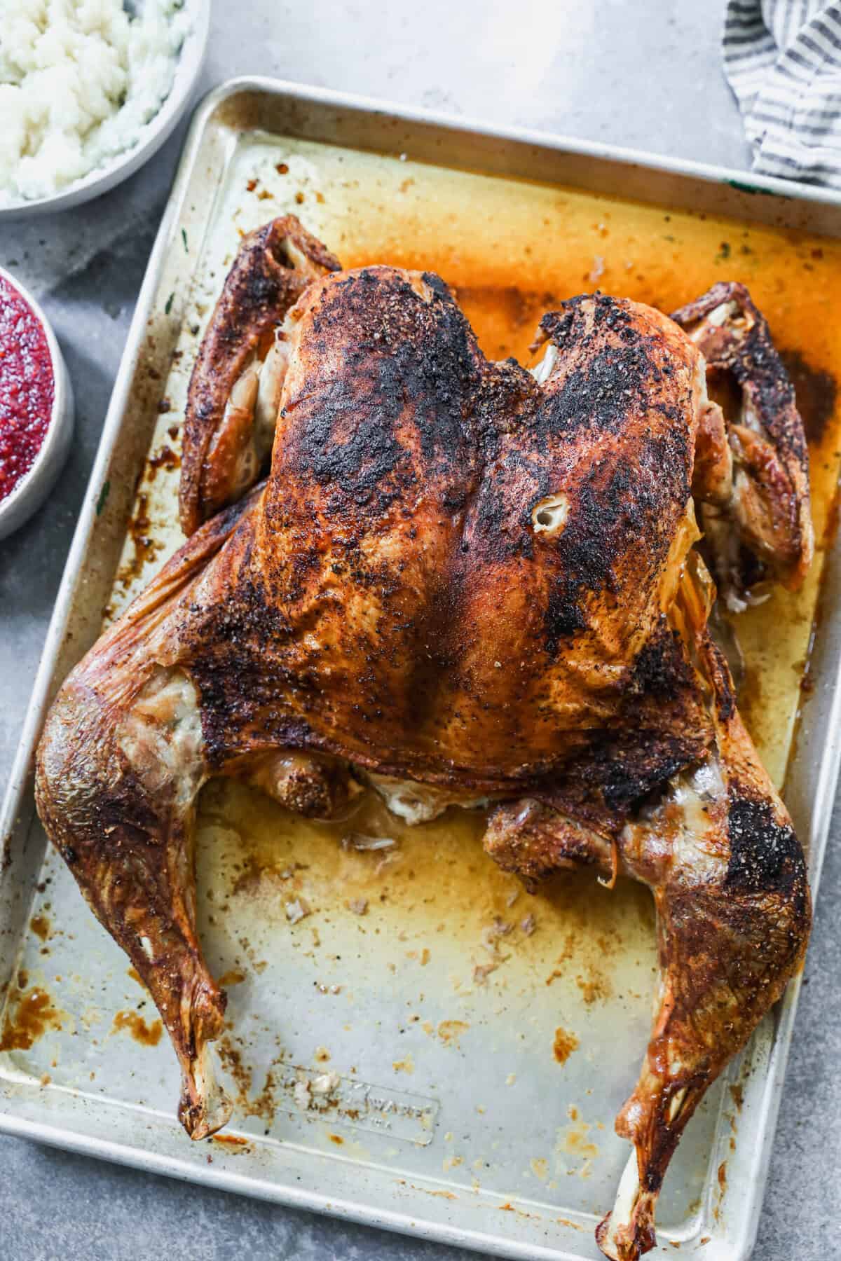 Spatchcocking your turkey is a smart shortcut for quicker cooking and beautifully even results.