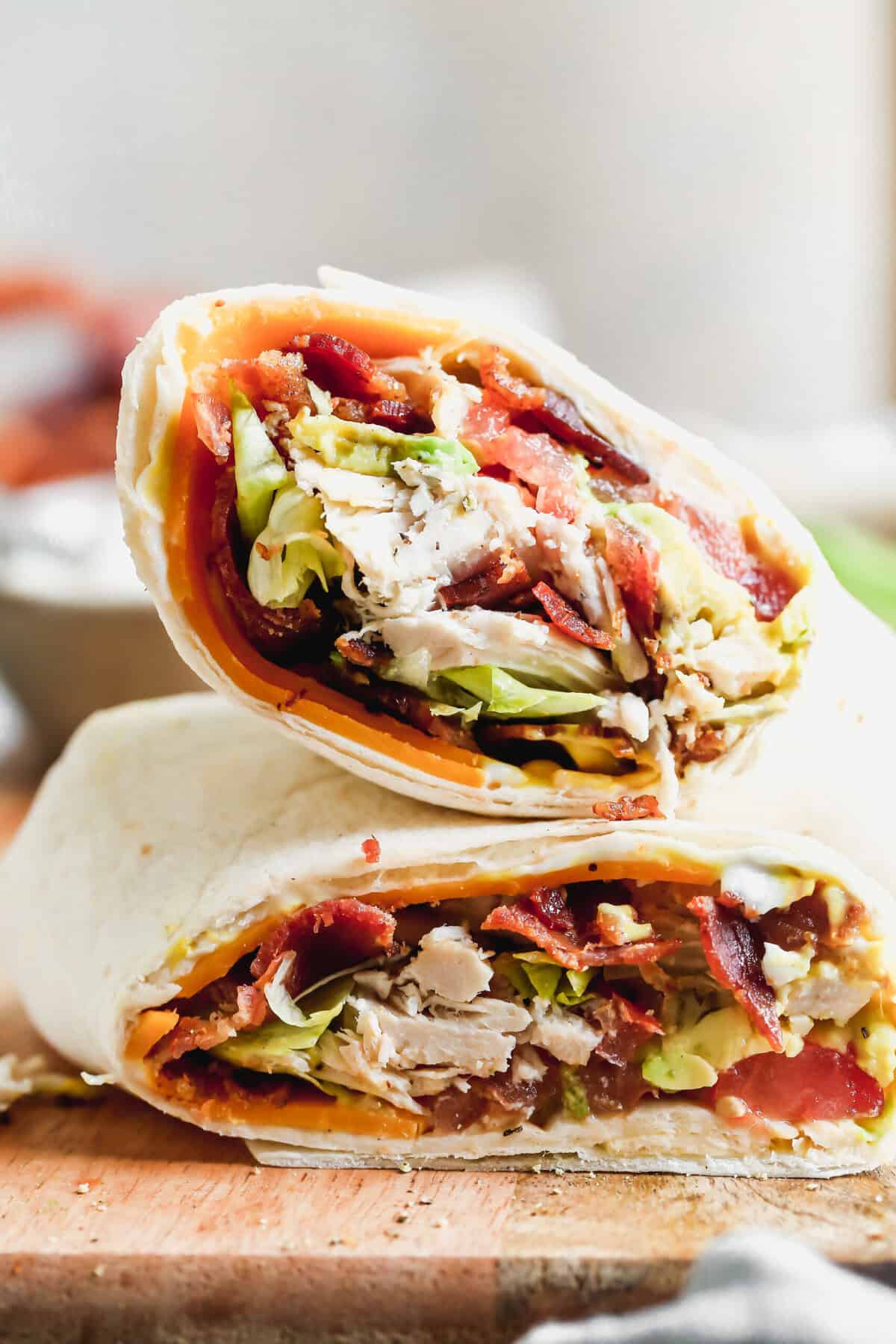 This satisfying club wrap is the perfect weekday meal using leftover turkey.