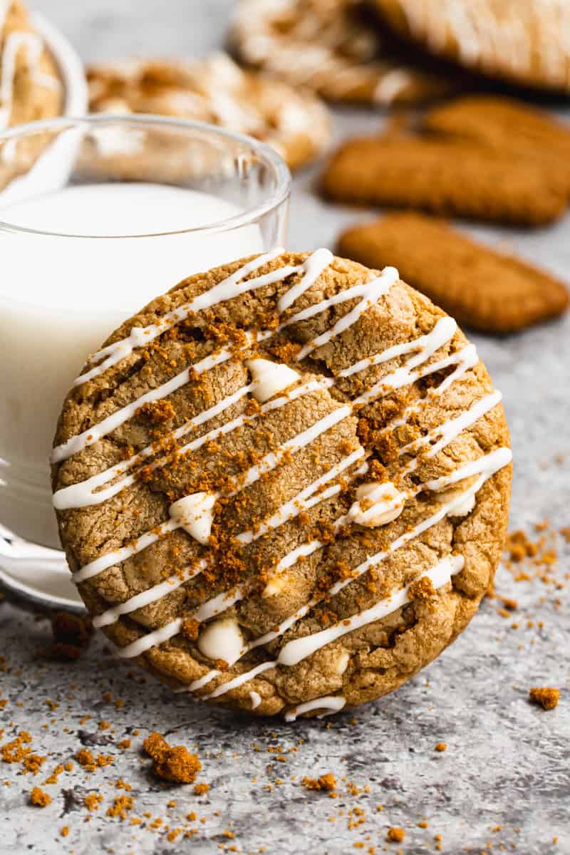 A soft, spiced cookie with cozy Biscoff flavor that adds a unique twist to classic holiday baking.