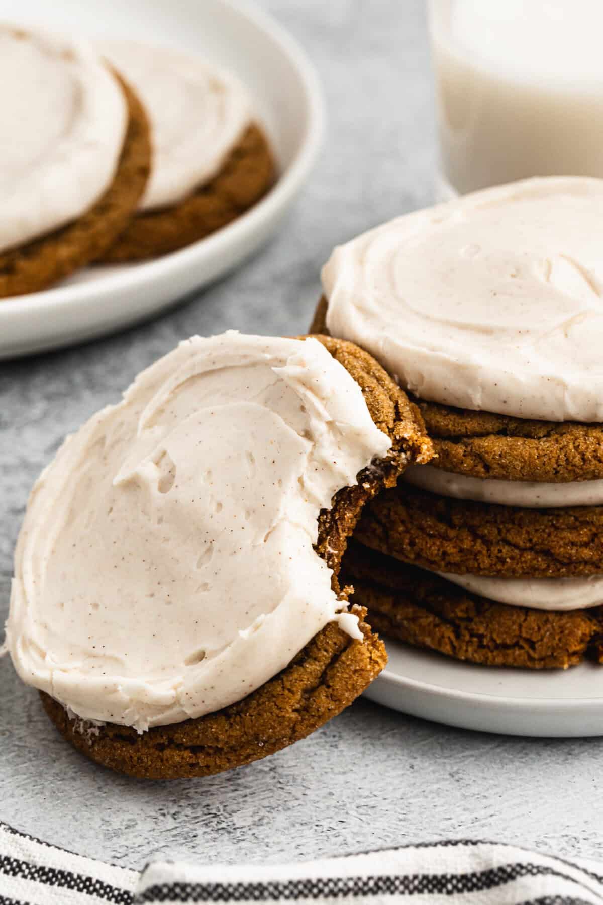 A soft and spiced cookie that fills your kitchen with warm holiday scents.