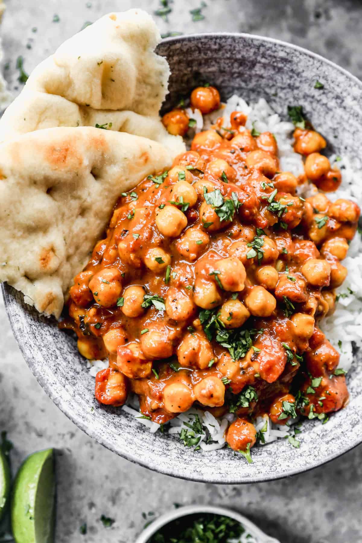 A fast, flavorful chickpea curry that’s perfect for healthy plant-based dinners any night of the week.