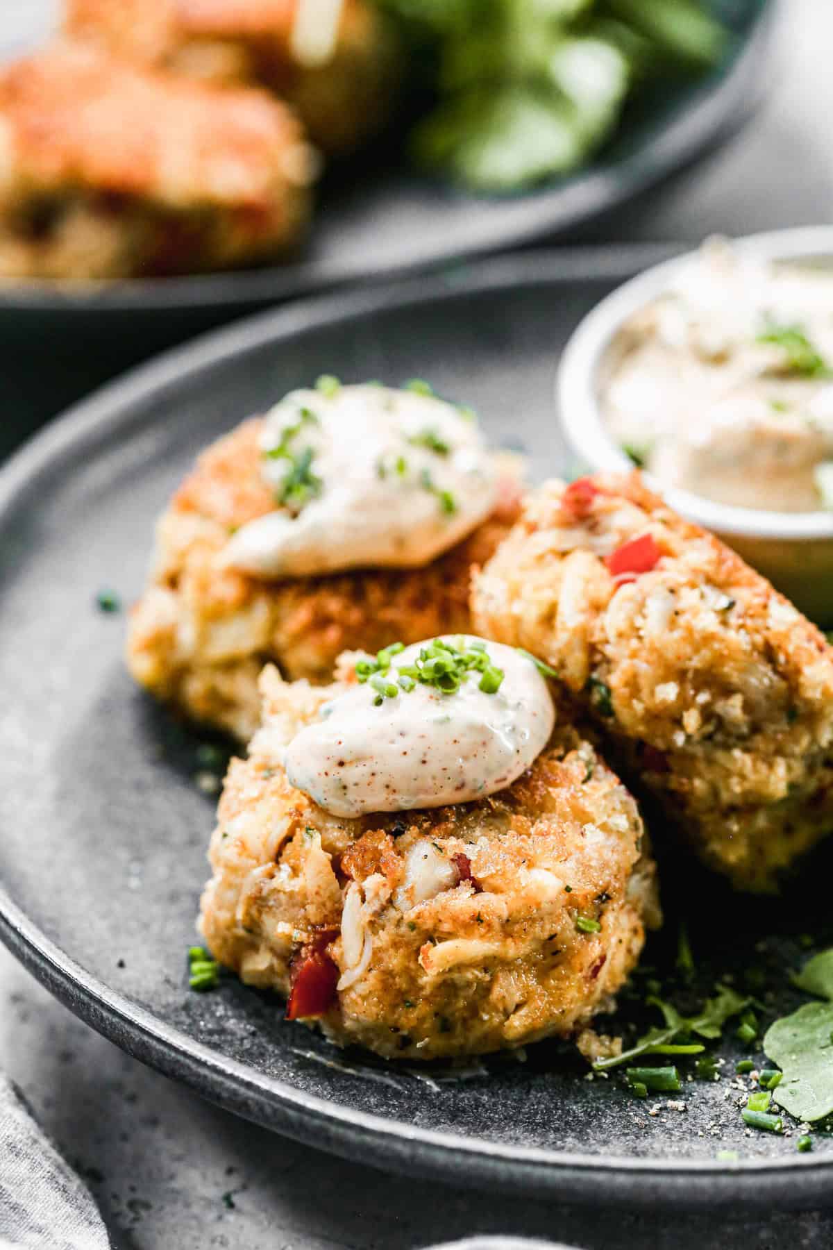 These golden crab cakes are crispy, flavorful, and easy to make ahead—ideal for serving with a light salad or dipping sauce.