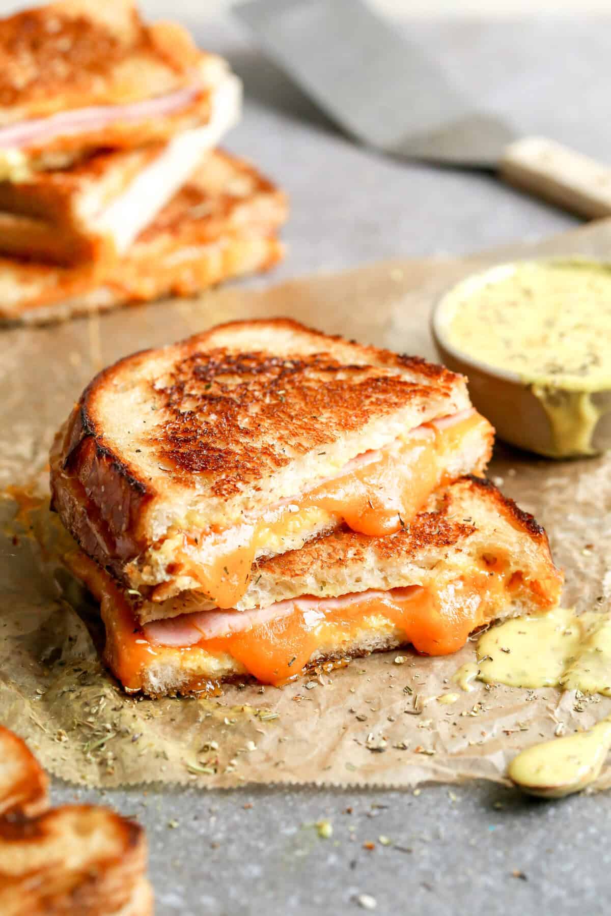 This grilled ham and cheese recipe turns simple ingredients into a warm, comforting dinner.