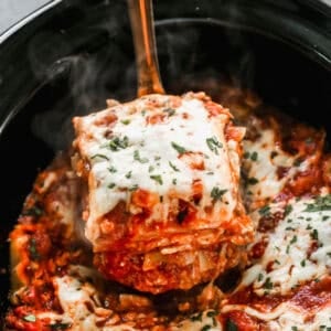 This crockpot lasagna gives you cheesy, comforting layers with no oven required.