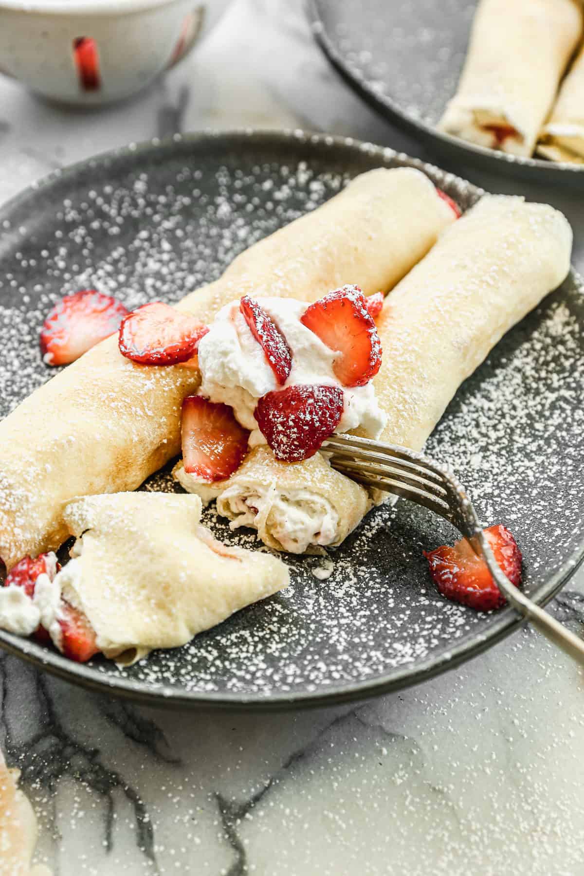 These Strawberry Crepes are a light, fresh breakfast or dessert that feels special without being complicated.