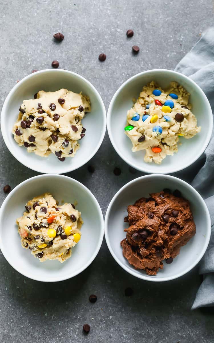 Edible Cookie Dough is a quick no bake option for when you want something sweet right away.