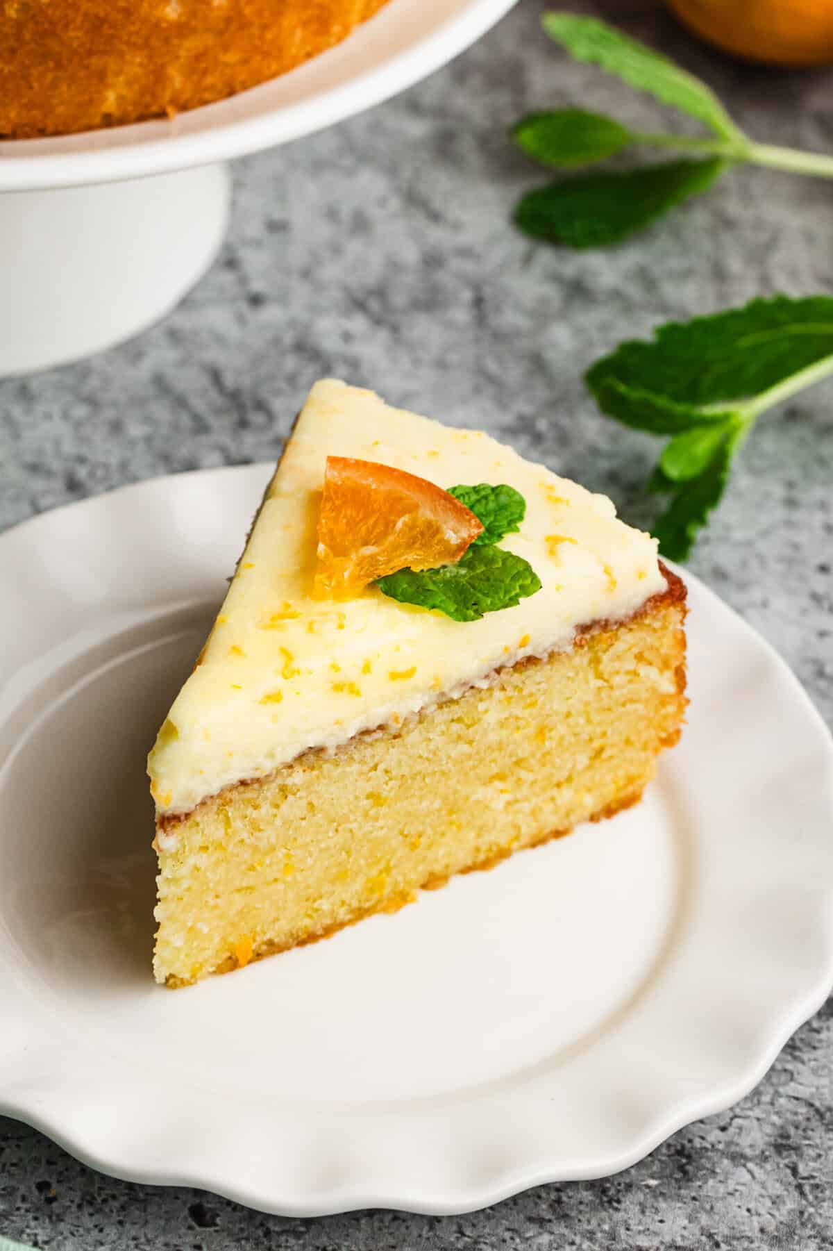Orange Olive Oil Cake is a simple cake that is great to make ahead for guests or weekend snacking.