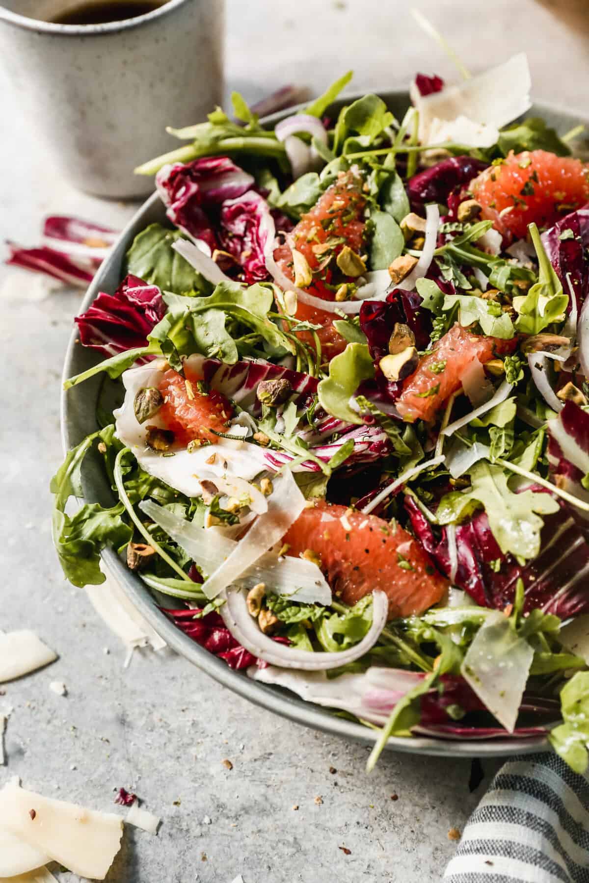 Radicchio Salad is a crisp, bold side that balances out creamy pastas and richer mains.