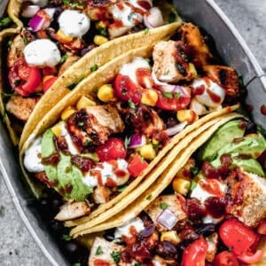 BBQ Chicken Tacos are a fast, family-friendly dinner with smoky-sweet flavor that’s perfect for busy weeknights.