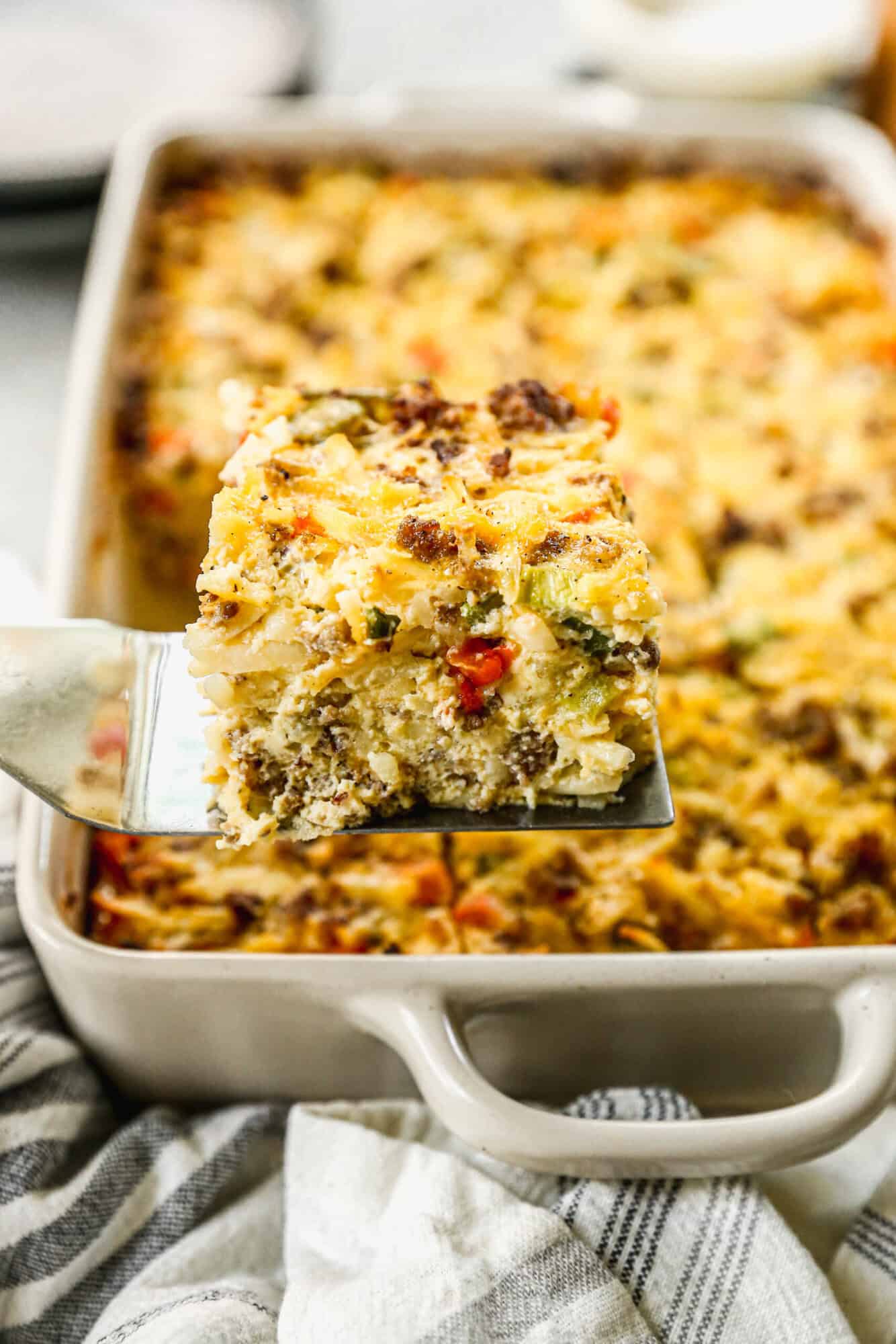 This Hashbrown Casserole is easy to make and everyone's favorite item at Easter brunch!