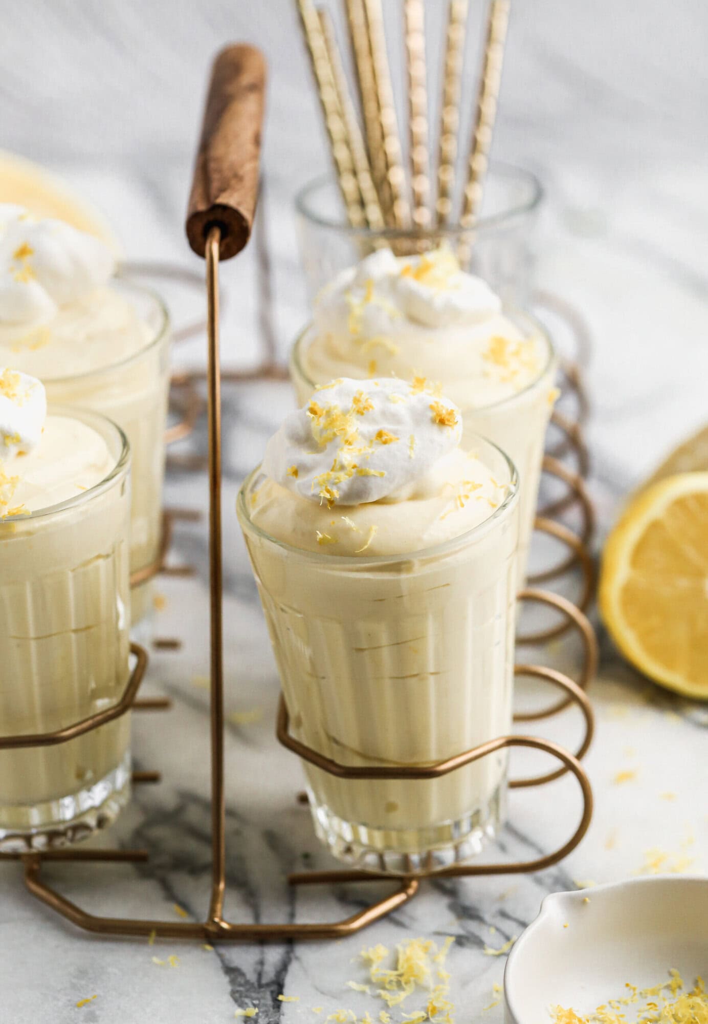 This Lemon Mousse is a light, no-bake style dessert that’s ideal when something refreshing is needed with minimal effort.