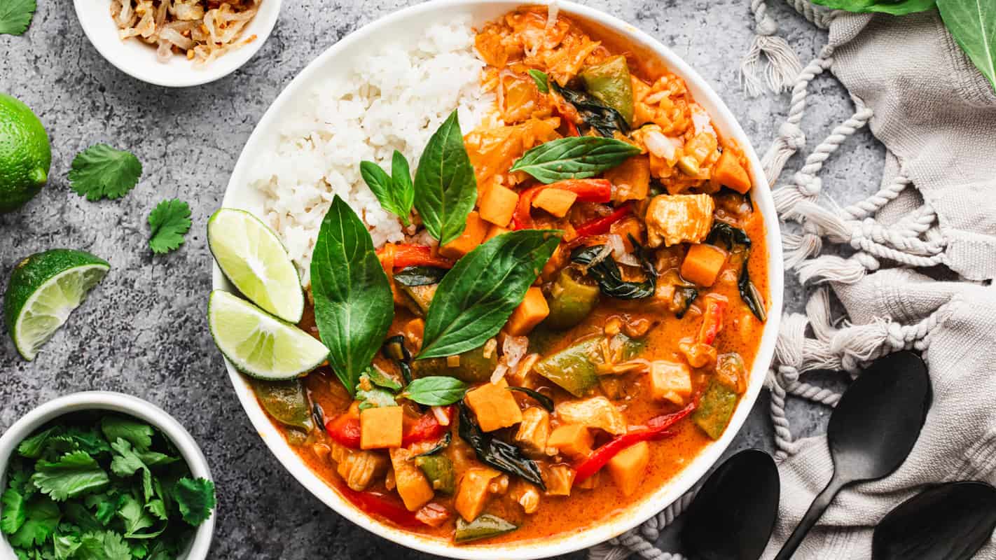 Red Curry is a one-pot dinner that brings big flavor to your table fast on the busiest weeknights.