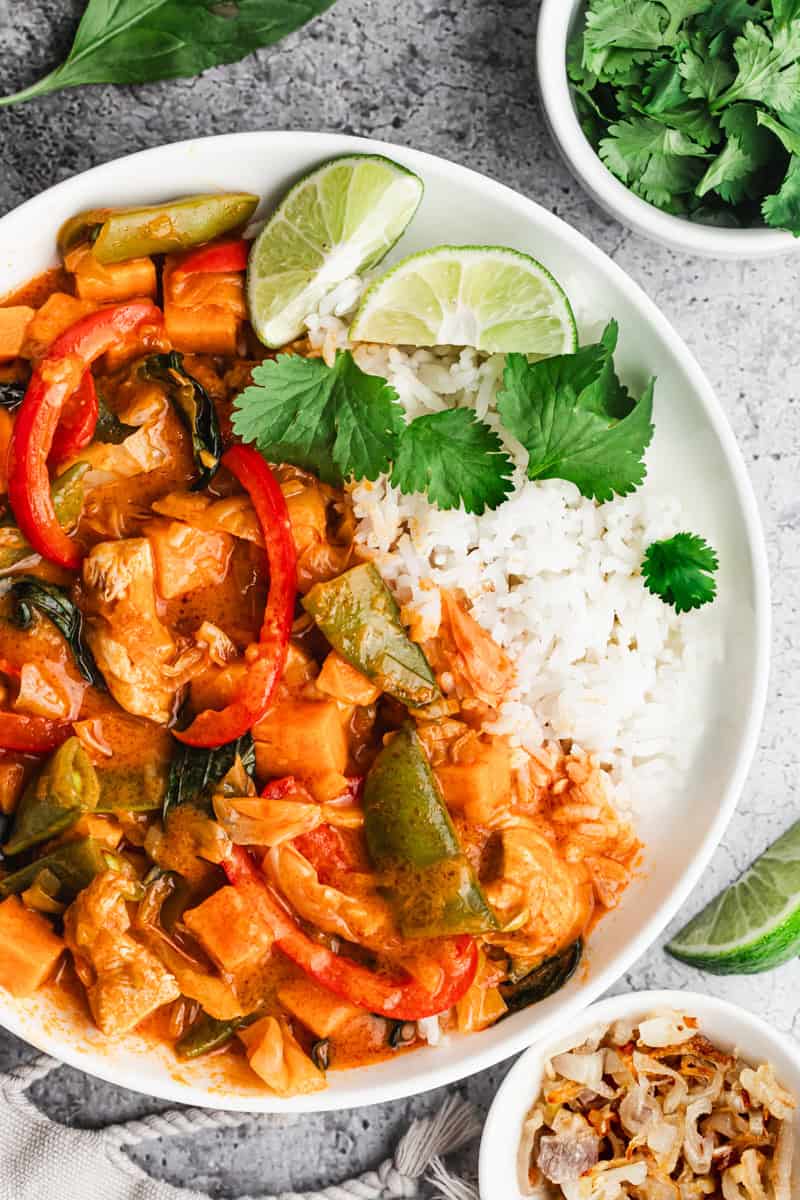 Red Curry is a one-pot dinner that brings big flavor to your table fast on the busiest weeknights.
