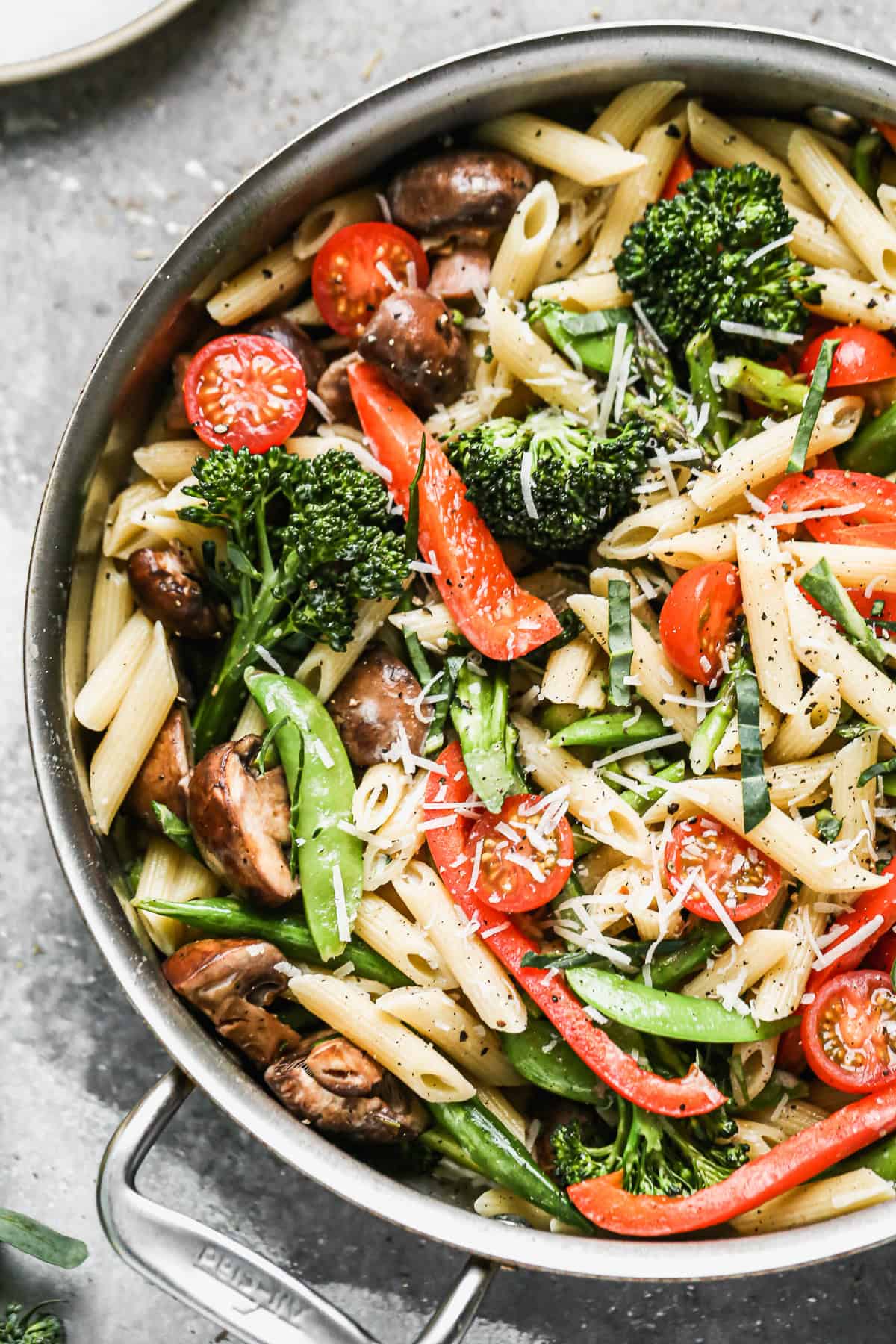 Pasta Primavera is a fast way to get a veggie-packed dinner on the table that still feels bright and comforting.