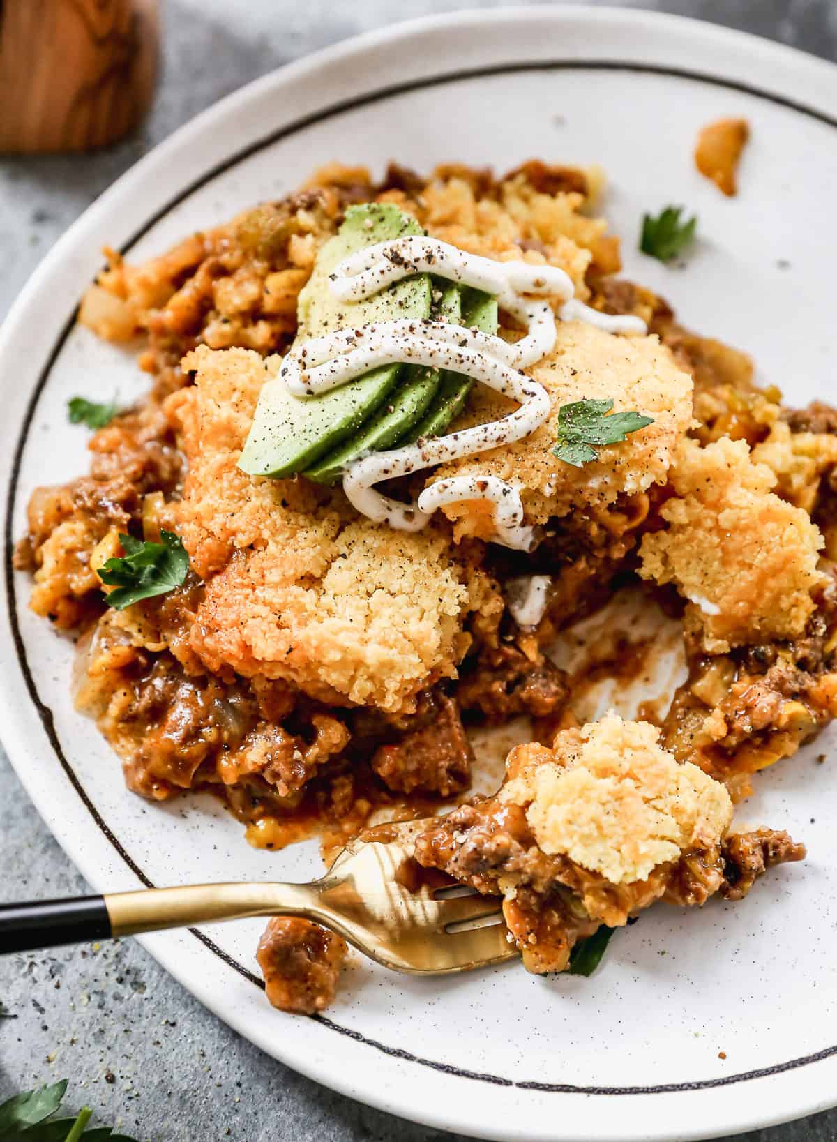 Tamale Pie is a hearty baked dinner that is perfect for cozy evenings and anyone craving a filling one-pan meal.
