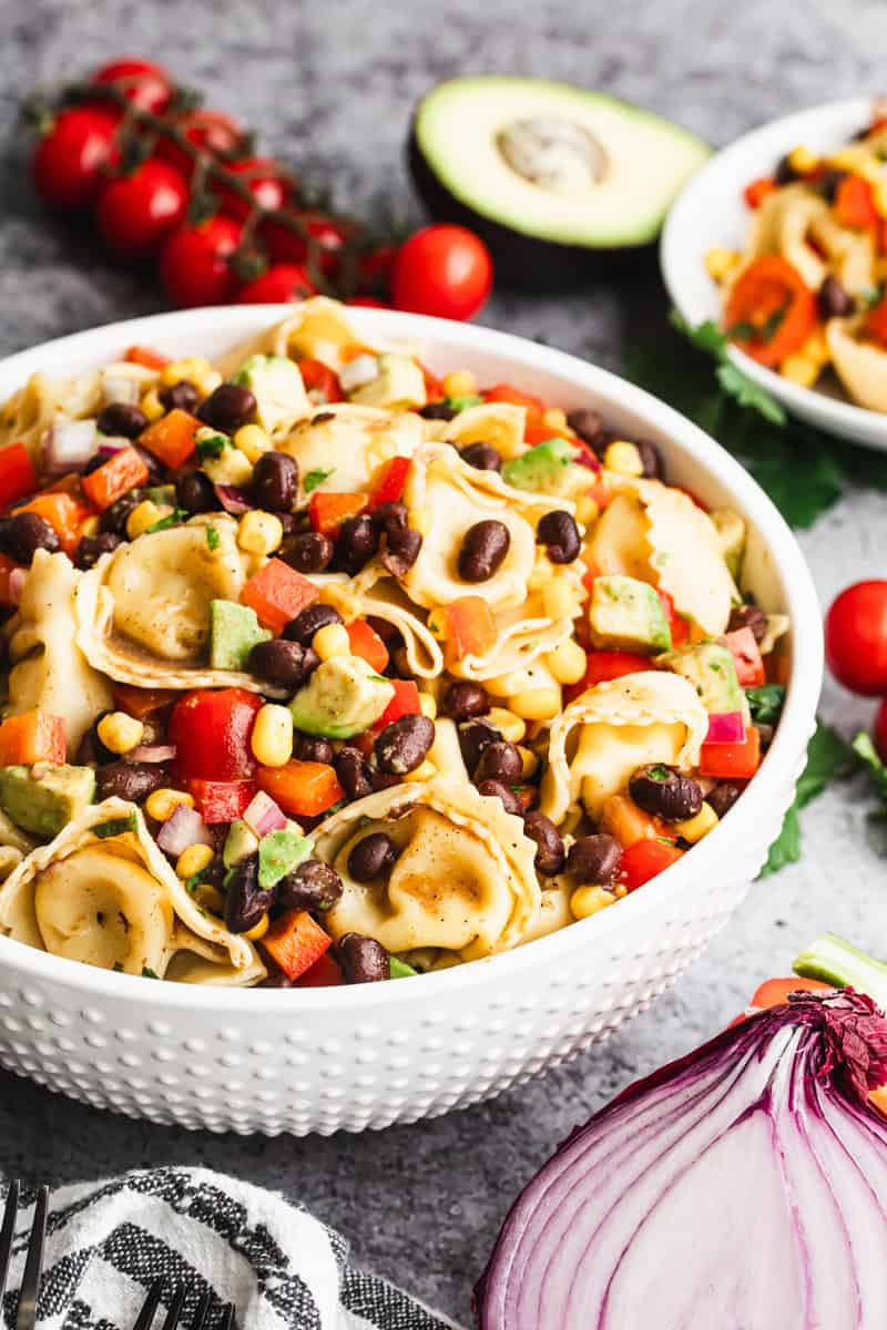 Tortellini Pasta Salad is an easy make-ahead recipe that makes potlucks, BBQs, and quick summer meals feel more satisfying.