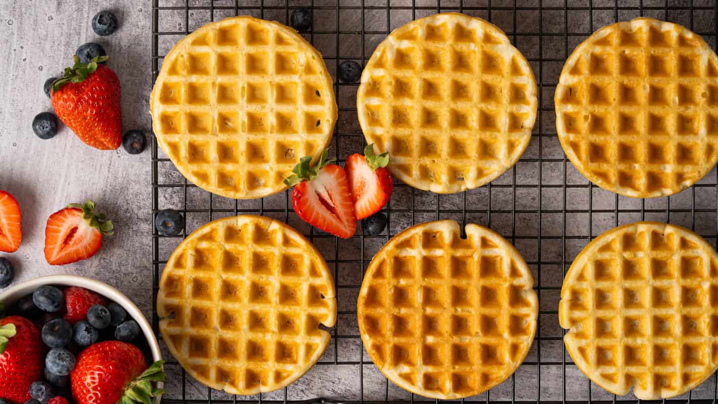 Homemade Freezer Waffles Recipe