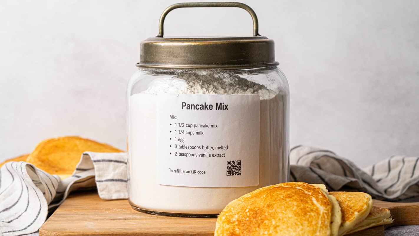 Homemade Pancake Mix Recipe