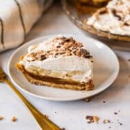 Banoffee Pie is a fun make-ahead Father’s Day dessert that kids can layer and chill for a sweet surprise.