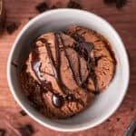 This homemade Chocolate Ice Cream is rich, creamy, and easy to make!