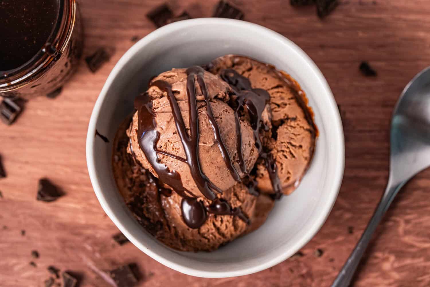 Homemade Chocolate Ice Cream Recipe