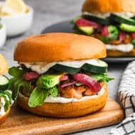 The best Salmon Burgers are made from high quality salmon and flavorful seasoning to make each burger incredible!