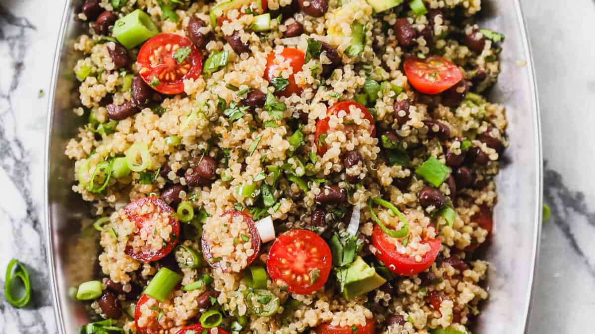 The best Quinoa Salad recipe is fresh, easy, and ready in just 30 minutes.