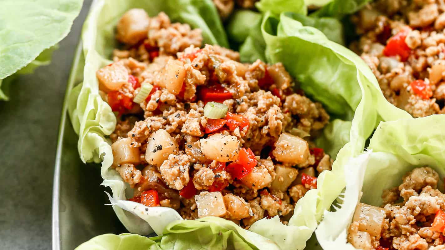 Lettuce Wraps let everyone build their own plate, which means less work for whoever is cooking.
