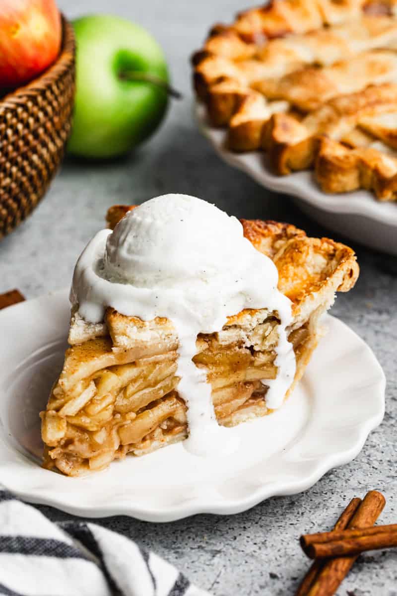 A flaky homemade crust that makes store bought pie a thing of the past.