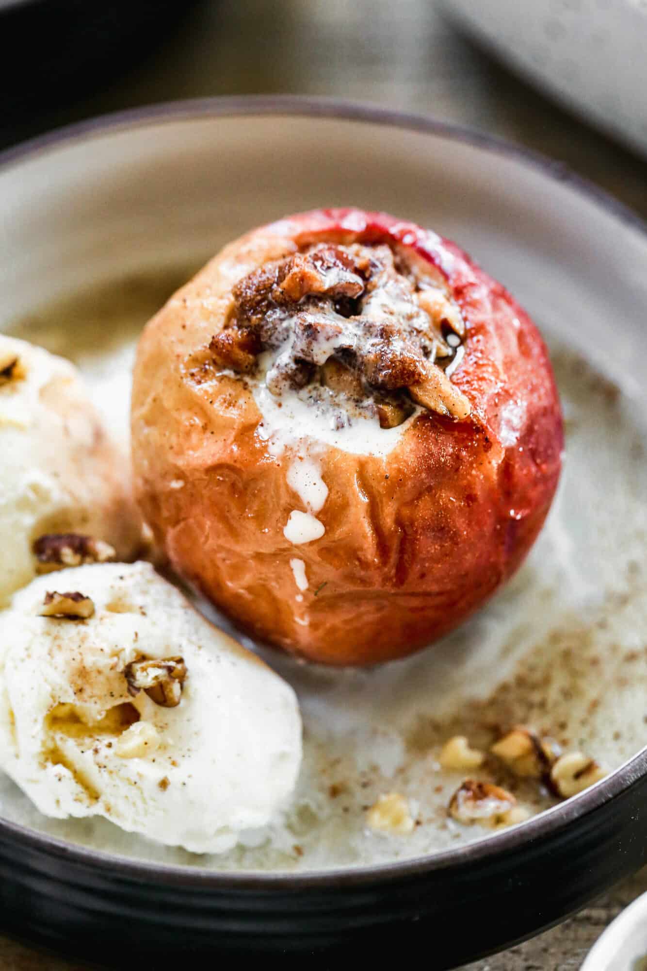Apple pie flavor in single serving form with barely any effort.