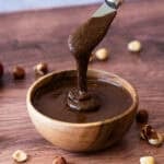 This homemade Nutella recipe is easy to make in just 15 minutes! Its creamy, chocolatey, and delicious on anything.