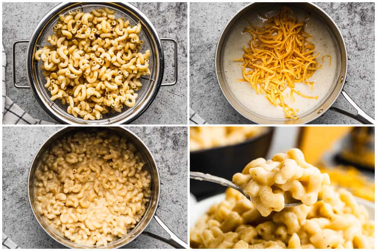 This cottage cheese mac and cheese is even creamier and richer than the classic version! It's proof that you can still eat comfort food without sacrificing protein.